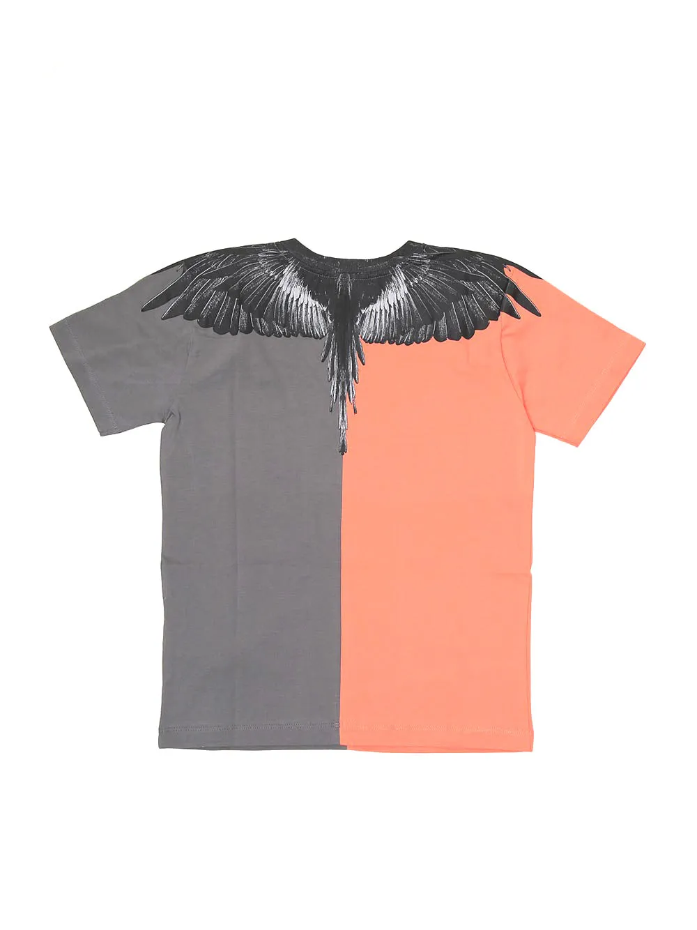 Marcelo Burlon County Of Milan Kids Wings Printed Two-Tone T-Shirt