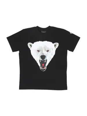 Marcelo Burlon County Of Milan Kids Wolf Printed T-Shirt