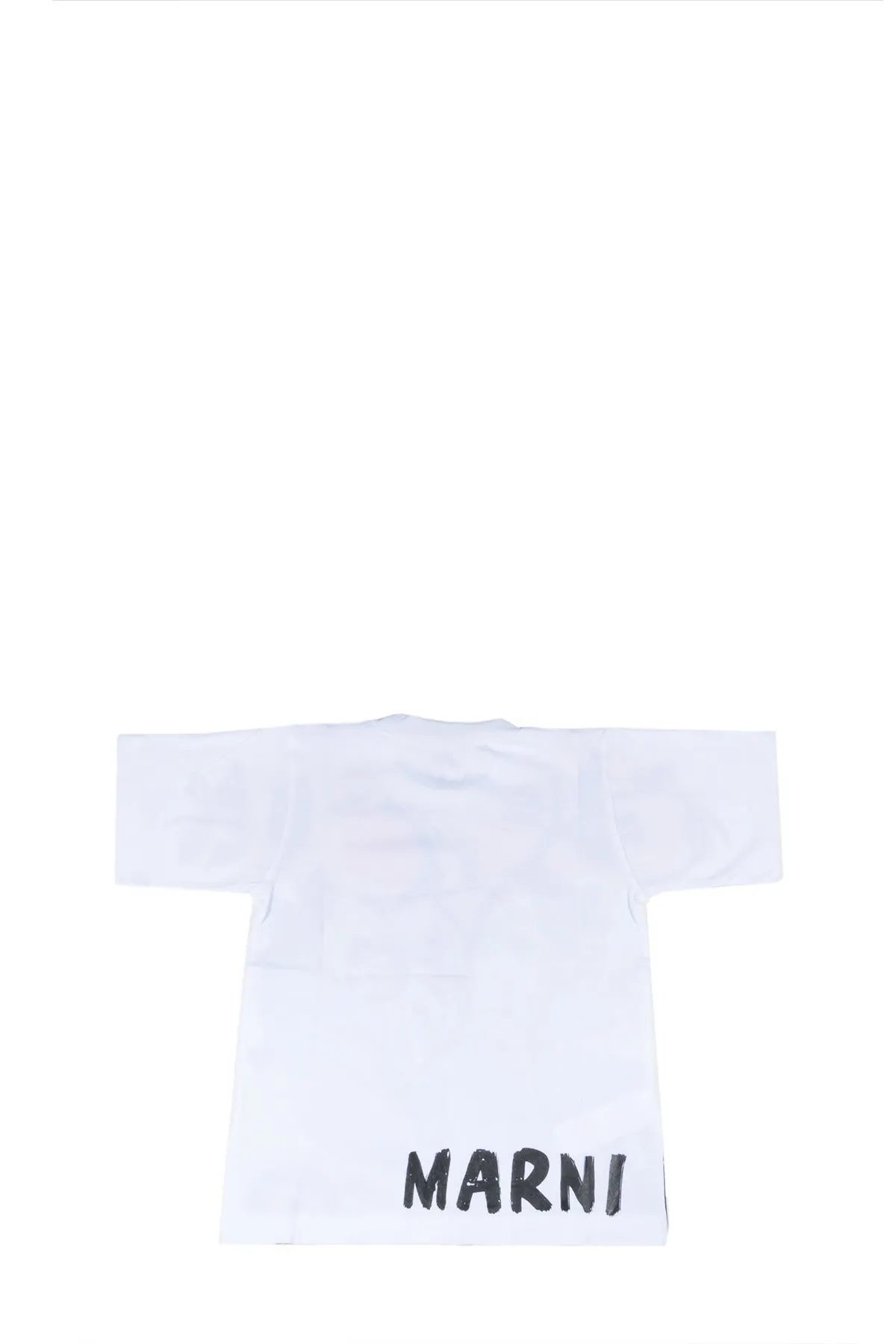 Marni Kids Abstract Print Crewneck T-Shirt