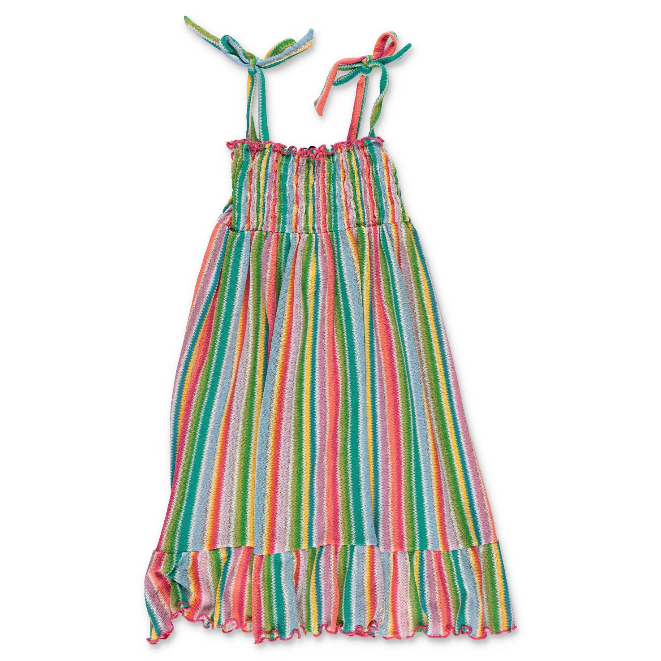 Mc2 Saint Barth Kids Leonor Striped Dress