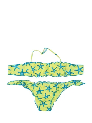 Mc2 Saint Barth Kids Starfish Printed Bikini Set