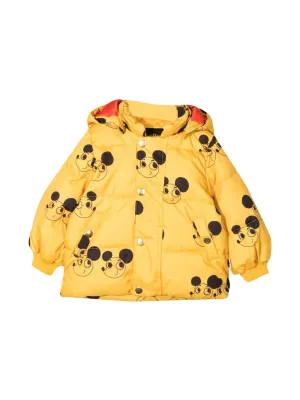 Mini Rodini Cartoon Print Hooded Jacket