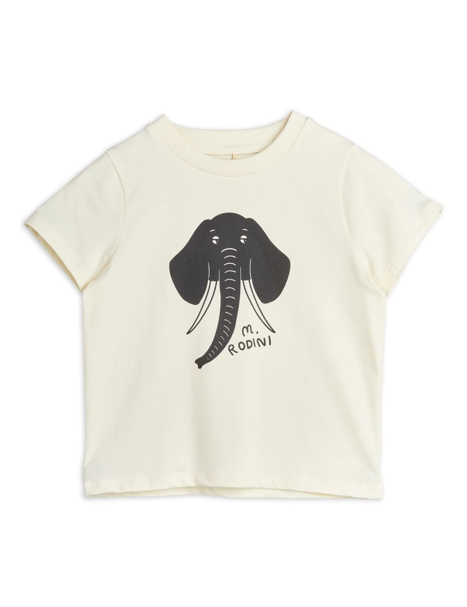 Mini Rodini Elephant Print Crewneck T-Shirt