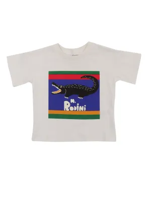 Mini Rodini Graphic Printed Crewneck T-Shirt
