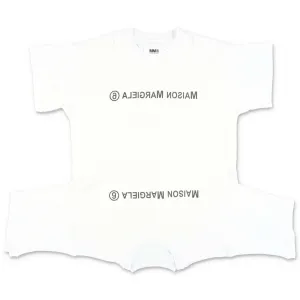 MM6 Maison Margiela Kids Crewneck Asymmetric Dress