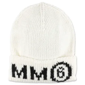 MM6 Maison Margiela Kids Logo Knit Beanie