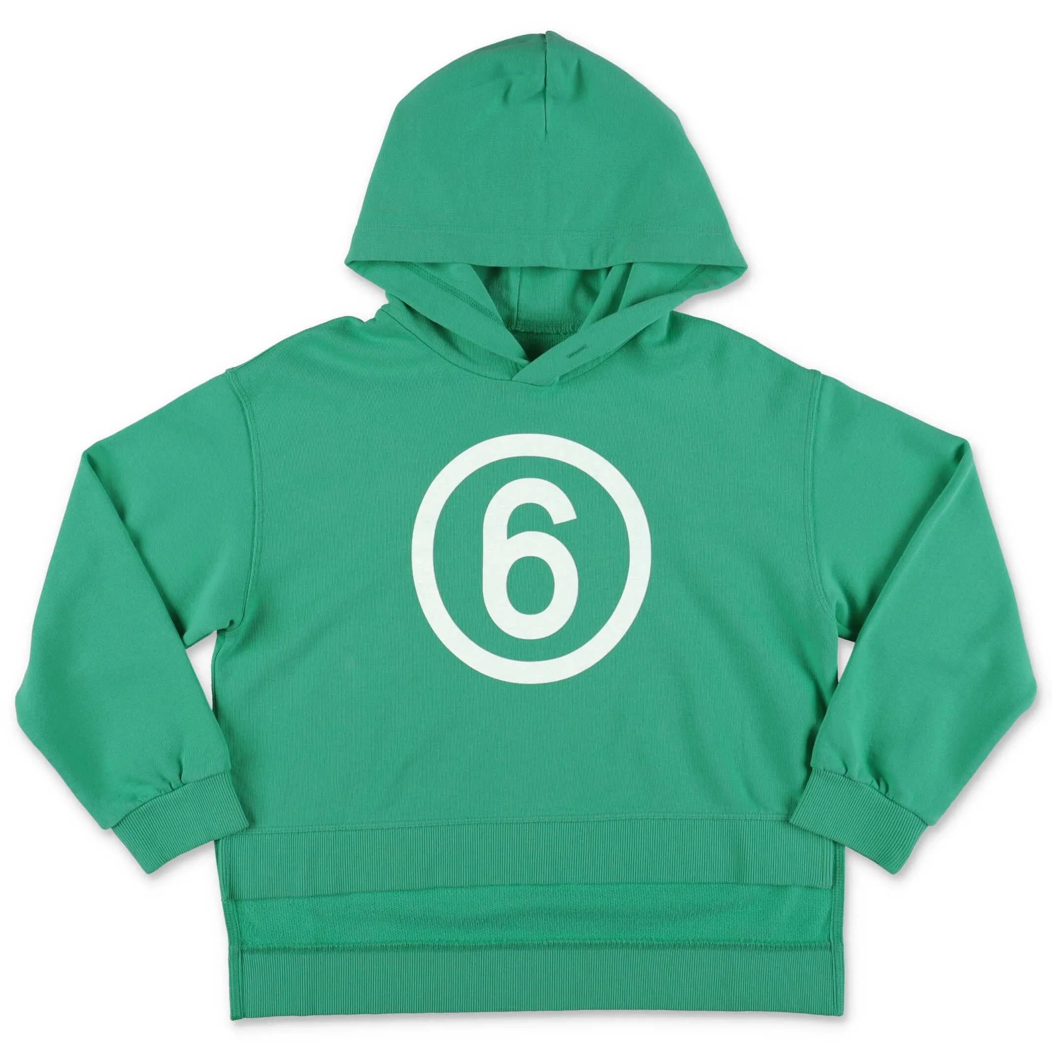MM6 Maison Margiela Kids Logo Print Hoodie