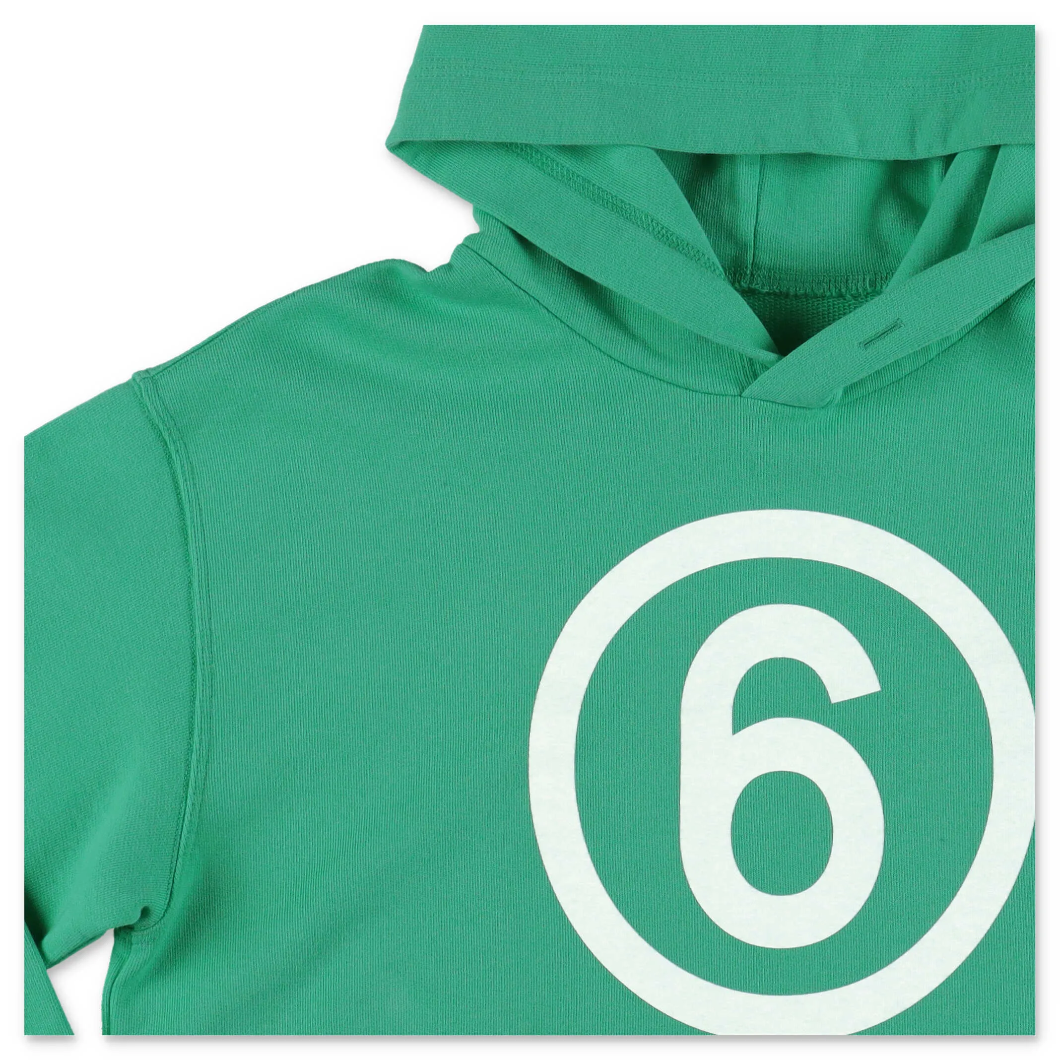 MM6 Maison Margiela Kids Logo Print Hoodie