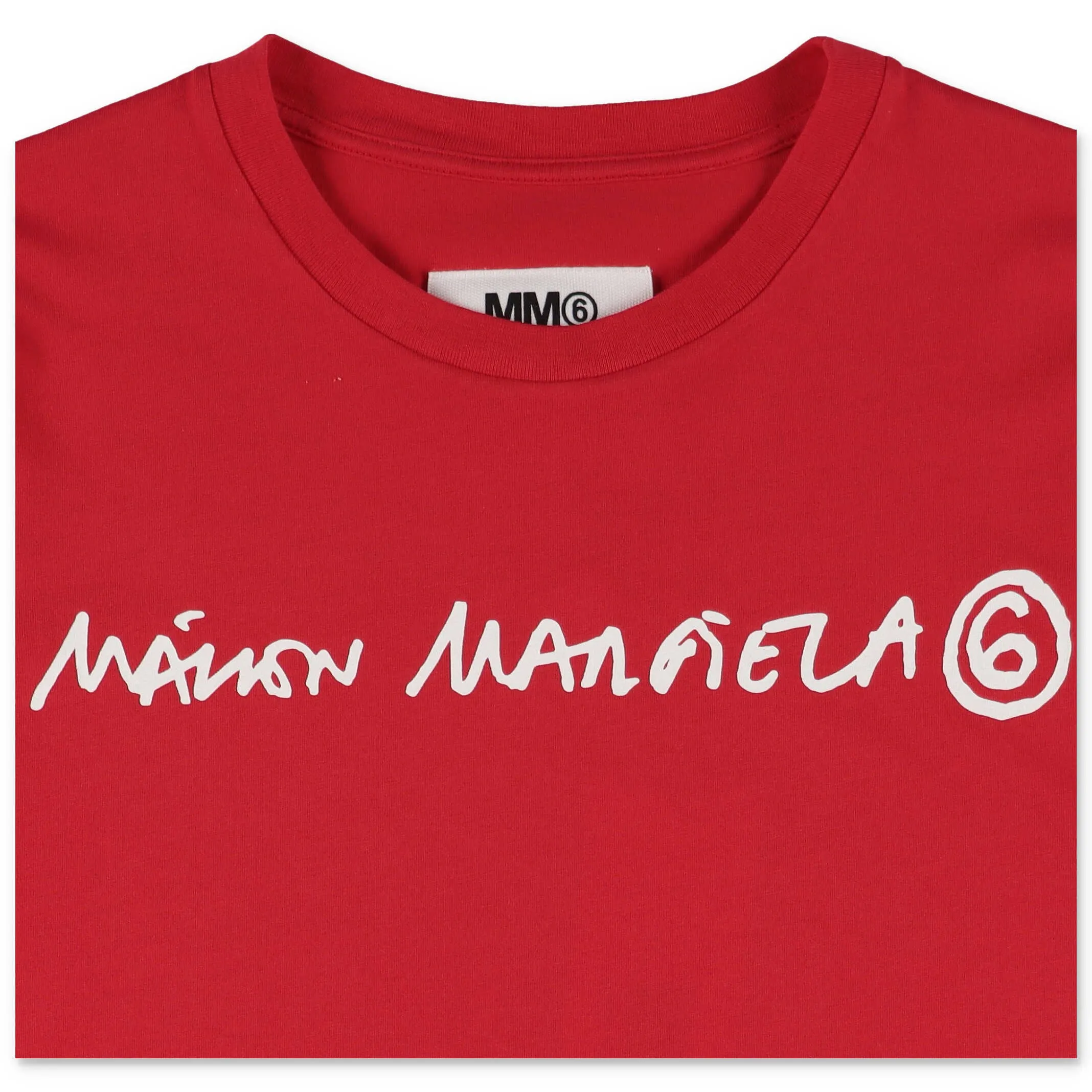 MM6 Maison Margiela Kids Logo Print T-Shirt