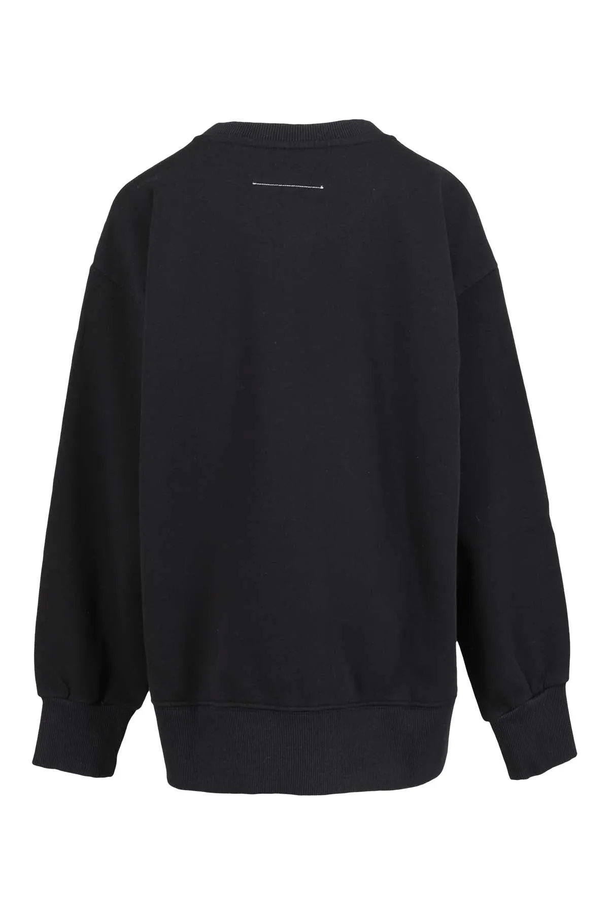 MM6 Maison Margiela Kids Logo Printed Long-Sleeved Sweatshirt