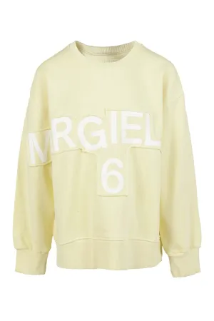 MM6 Maison Margiela Kids Logo Printed Sweatshirt