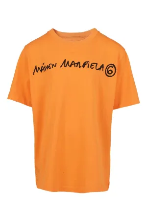 MM6 Maison Margiela Kids Logo Printed T-Shirt