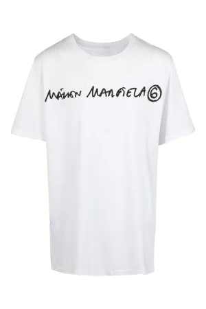 MM6 Maison Margiela Kids Logo Printed T-Shirt