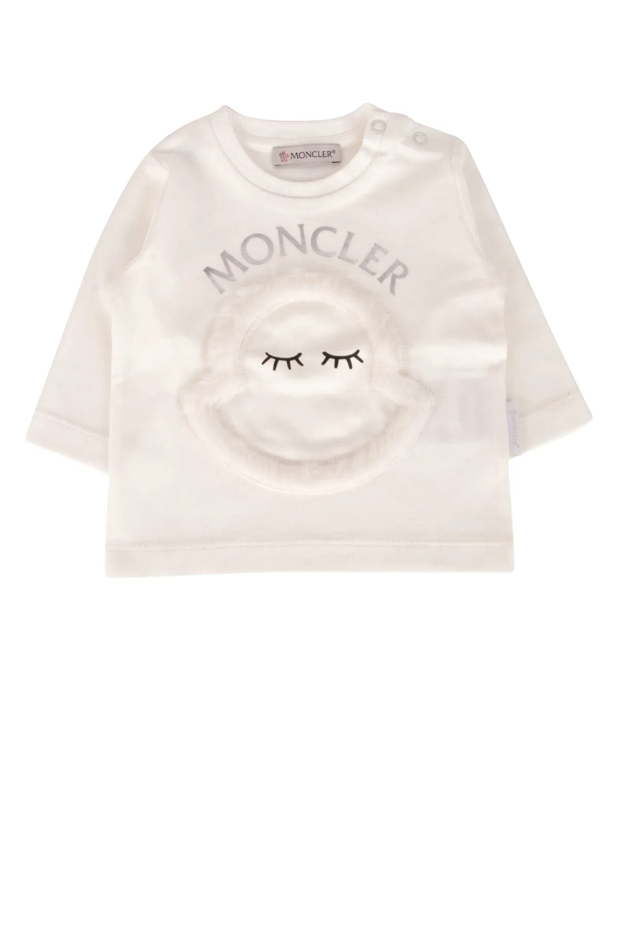 Moncler Enfant 3D Logo Long-Sleeve T-Shirt