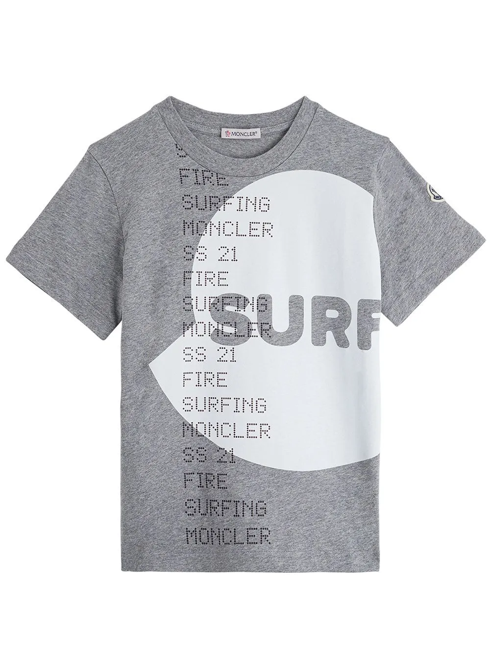 Moncler Enfant Graphic Printed T-Shirt