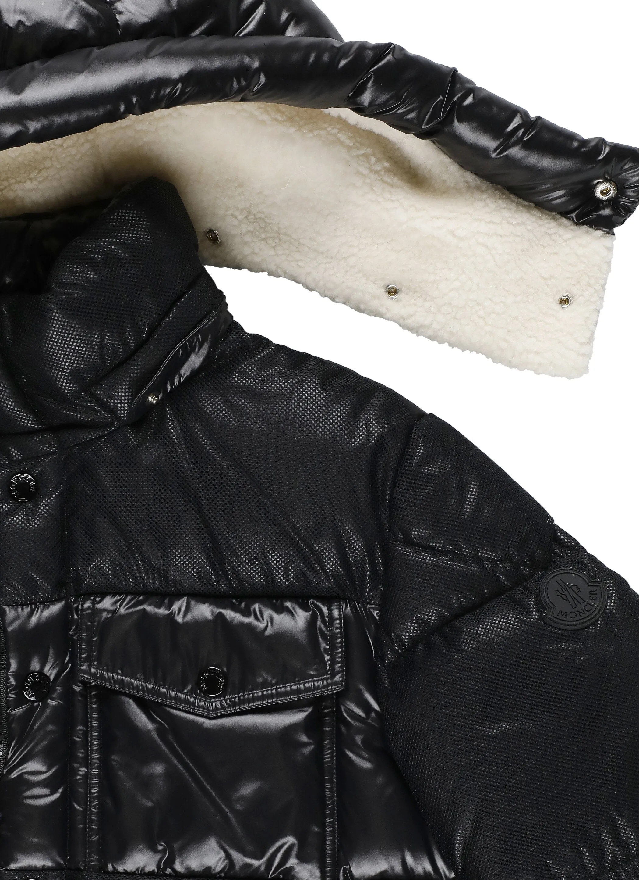 Moncler Enfant Hooded Padded Jacket