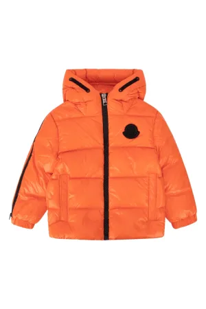 Moncler Enfant Idil Logo Patch Puffer Jacket