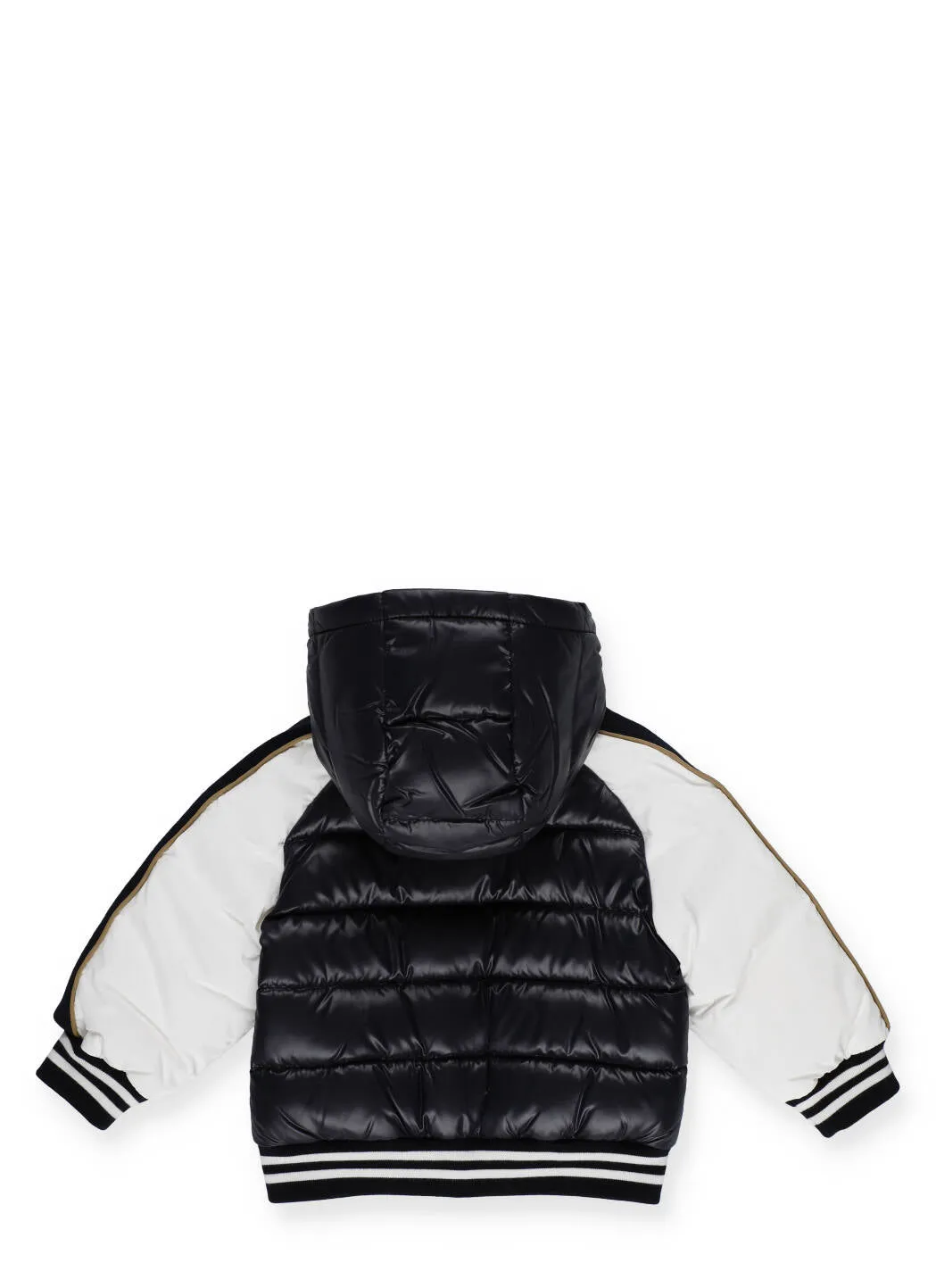 Moncler Enfant Logo Patch Hooded Jacket