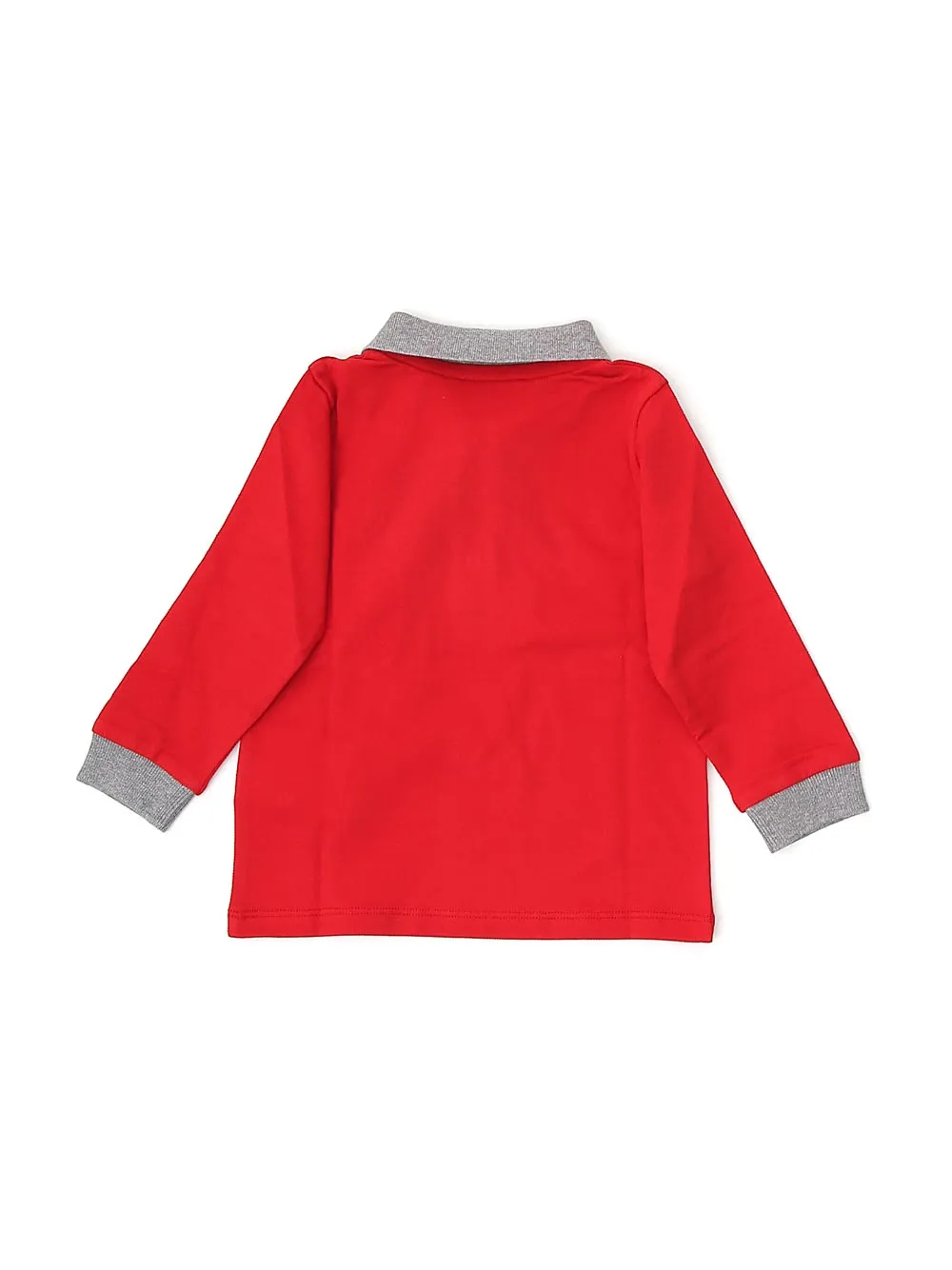 Moncler Enfant Logo Patch Polo Shirt