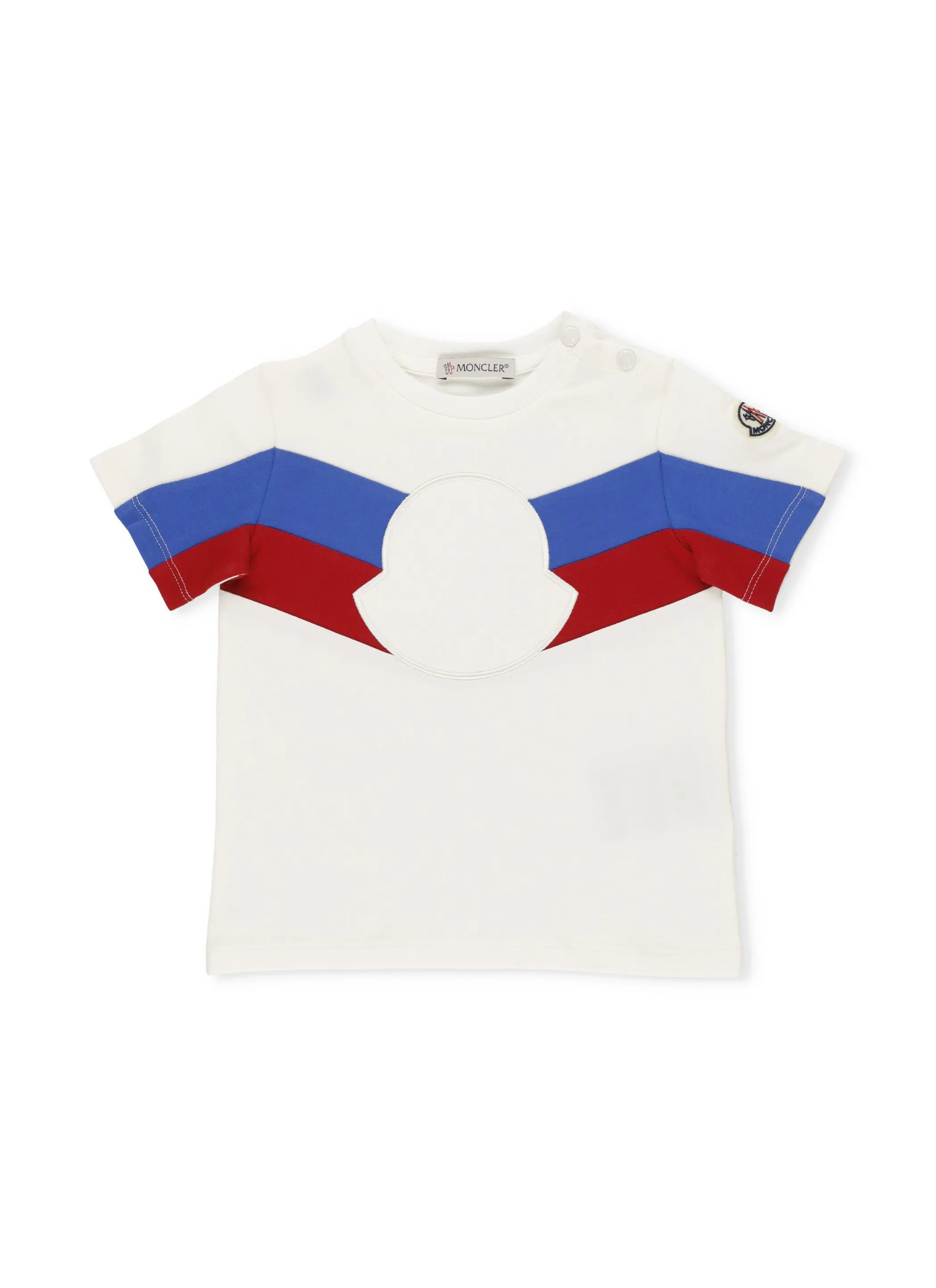Moncler Enfant Logo Patch T-Shirt