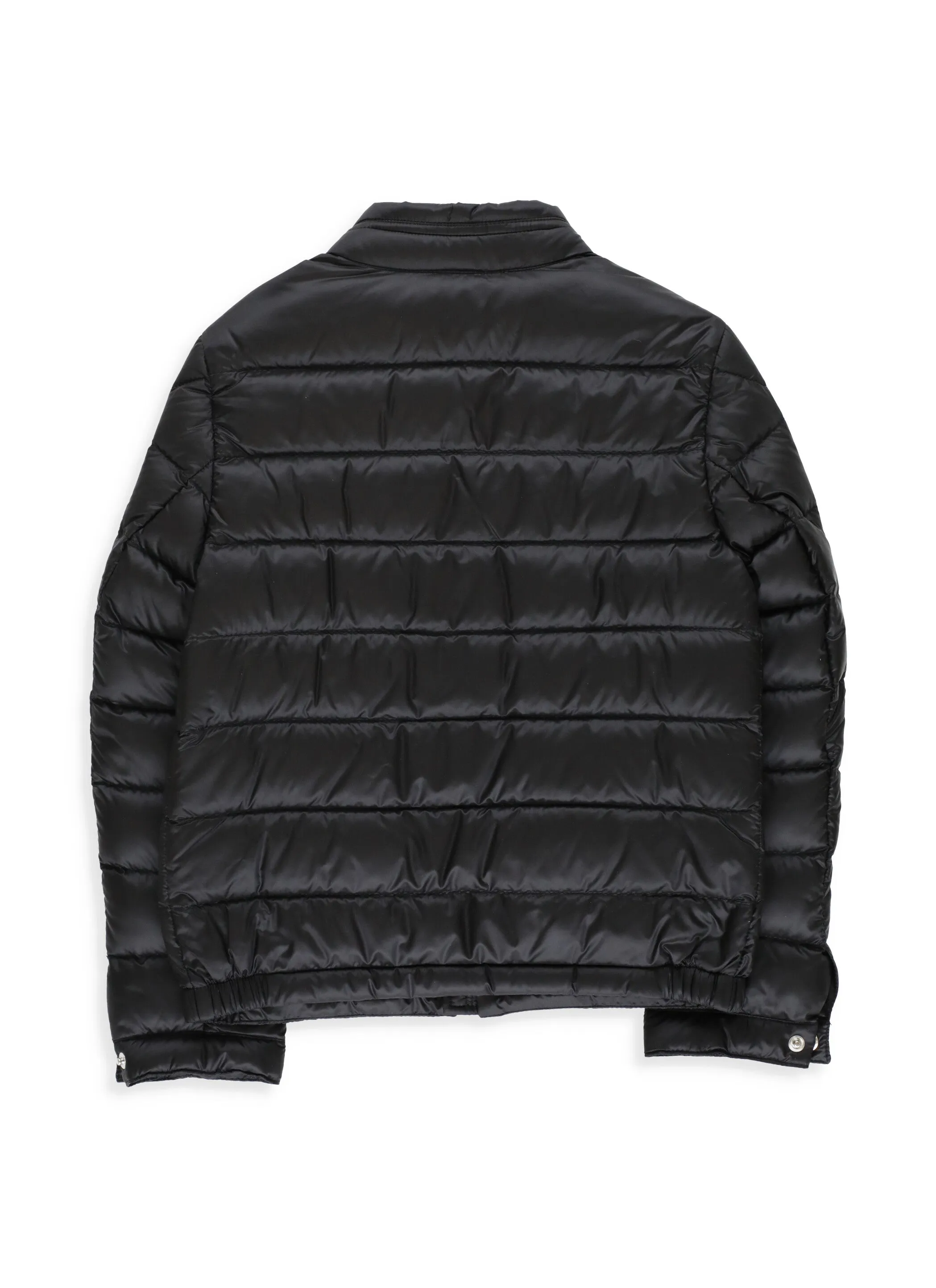 Moncler Enfant Logo Patch Zip-Up Padded Jacket