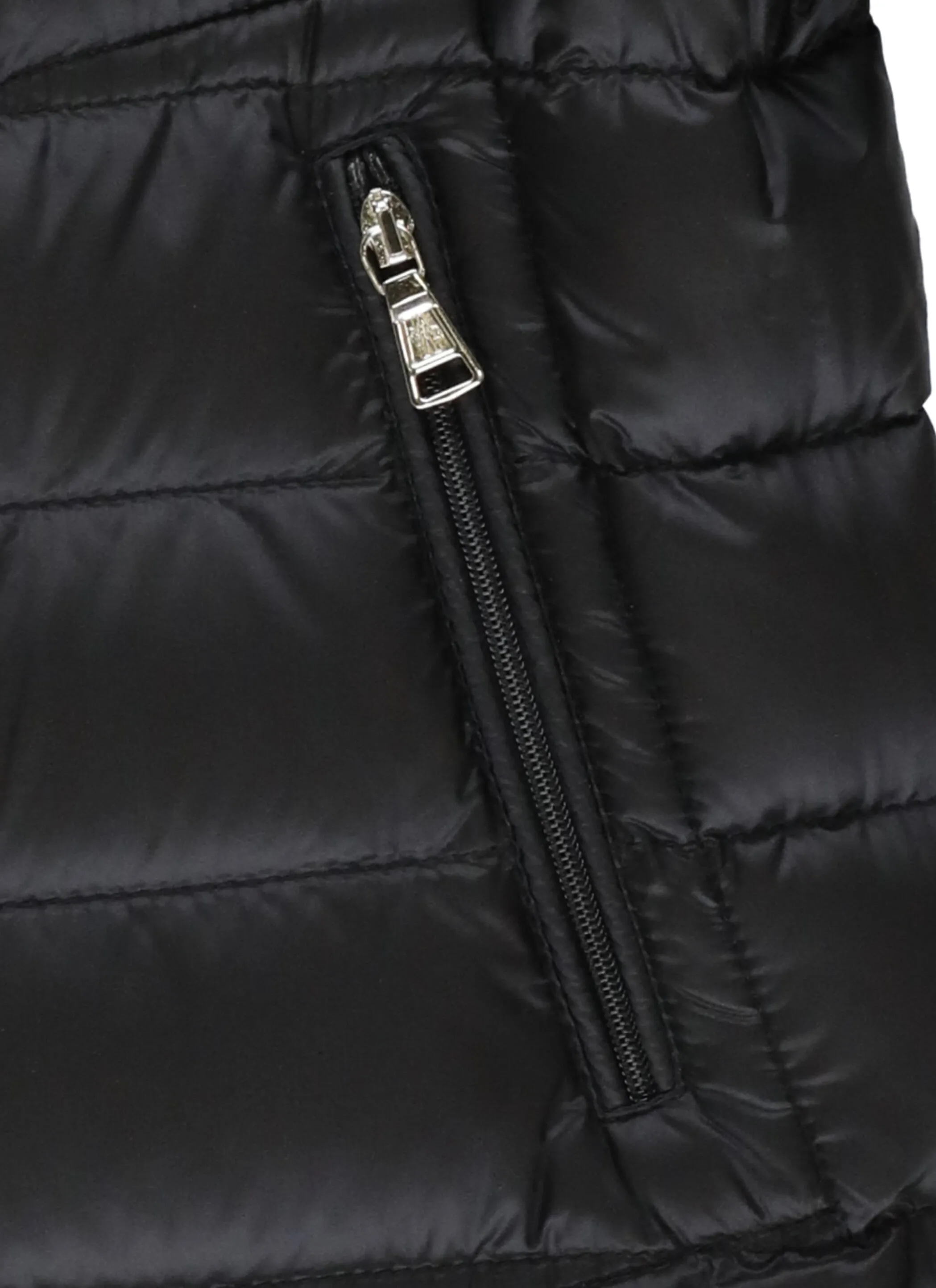 Moncler Enfant Logo Patch Zip-Up Padded Jacket