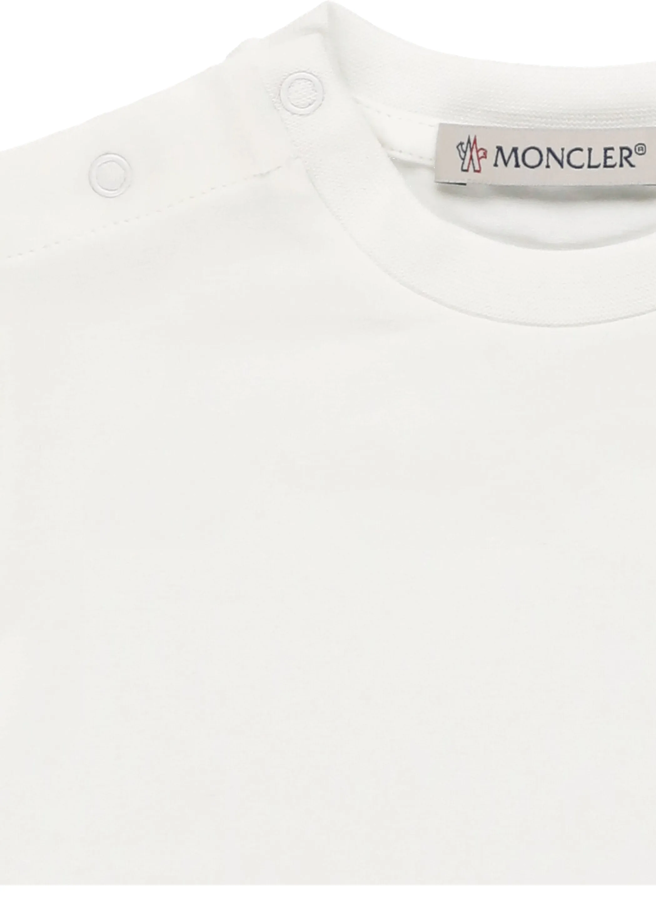 Moncler Enfant Logo Printed Crewneck T-Shirt