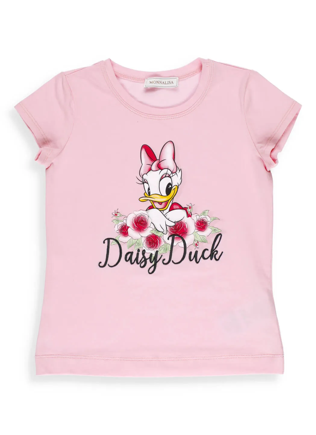Monnalisa Daisy Duck Printed T-Shirt