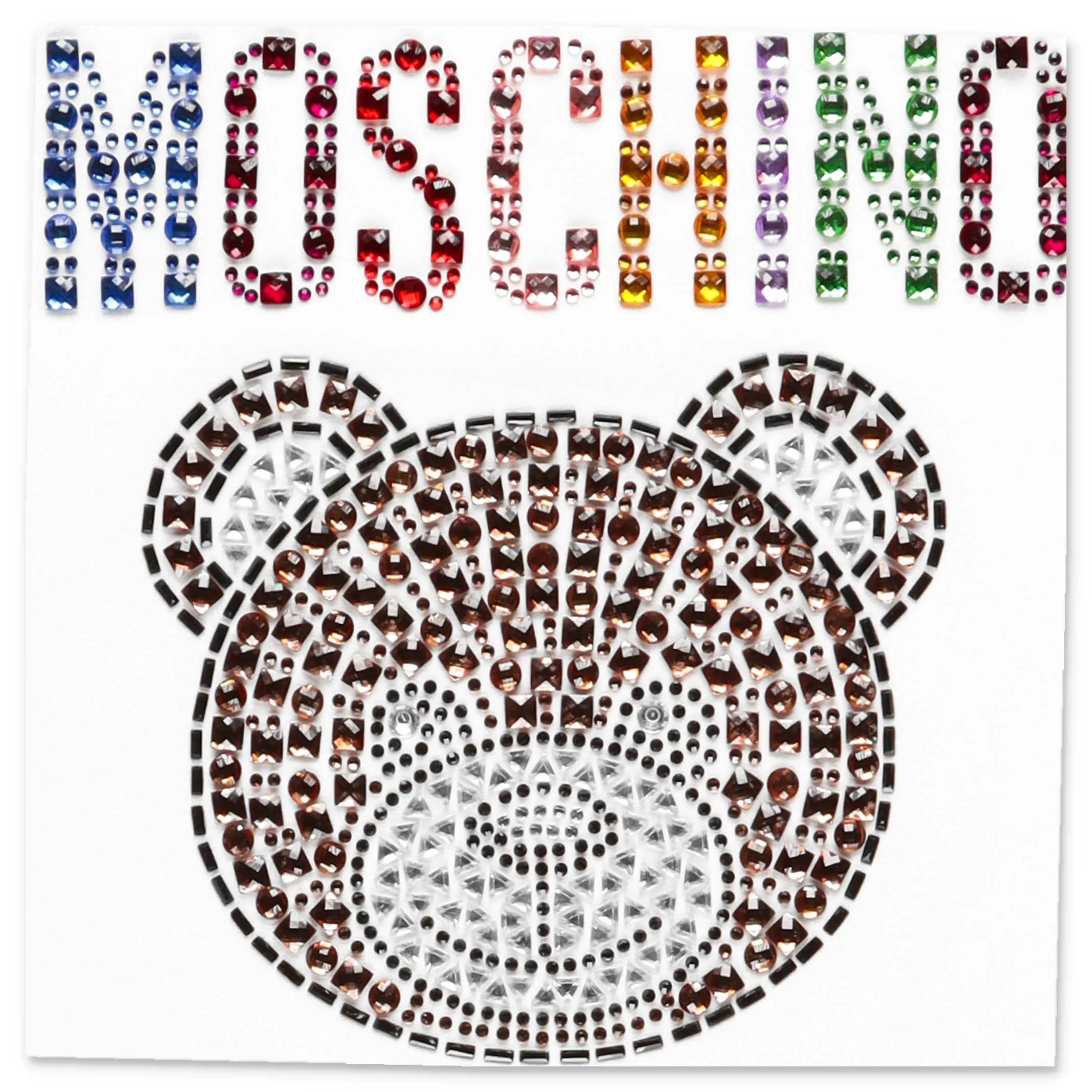 Moschino Kids Embellished Logo Teddy Bear T-Shirt Dress