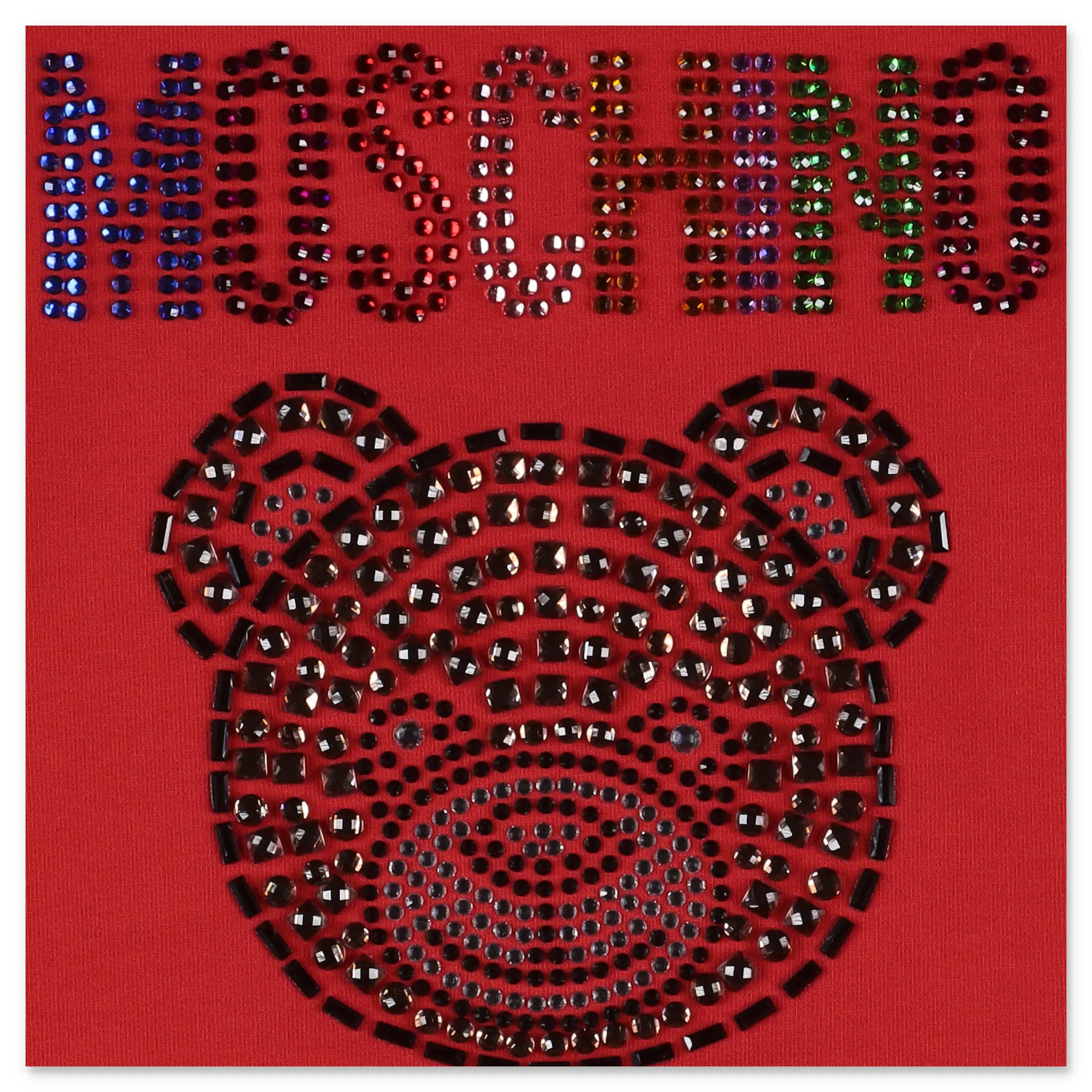 Moschino Kids Embellished Teddy Bear Logo T-Shirt Dress