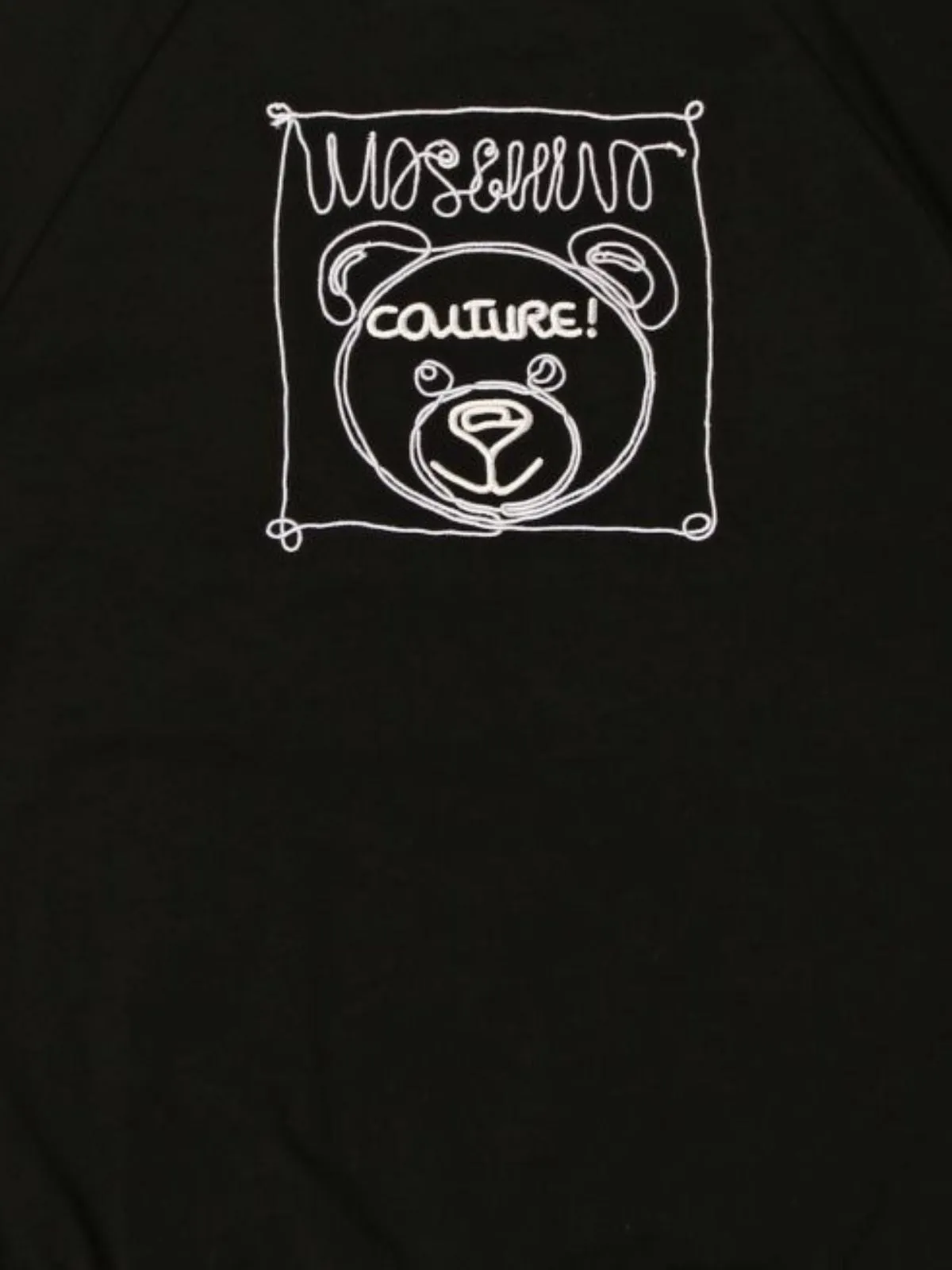 Moschino Kids Graphic Logo Embroidered T-Shirt