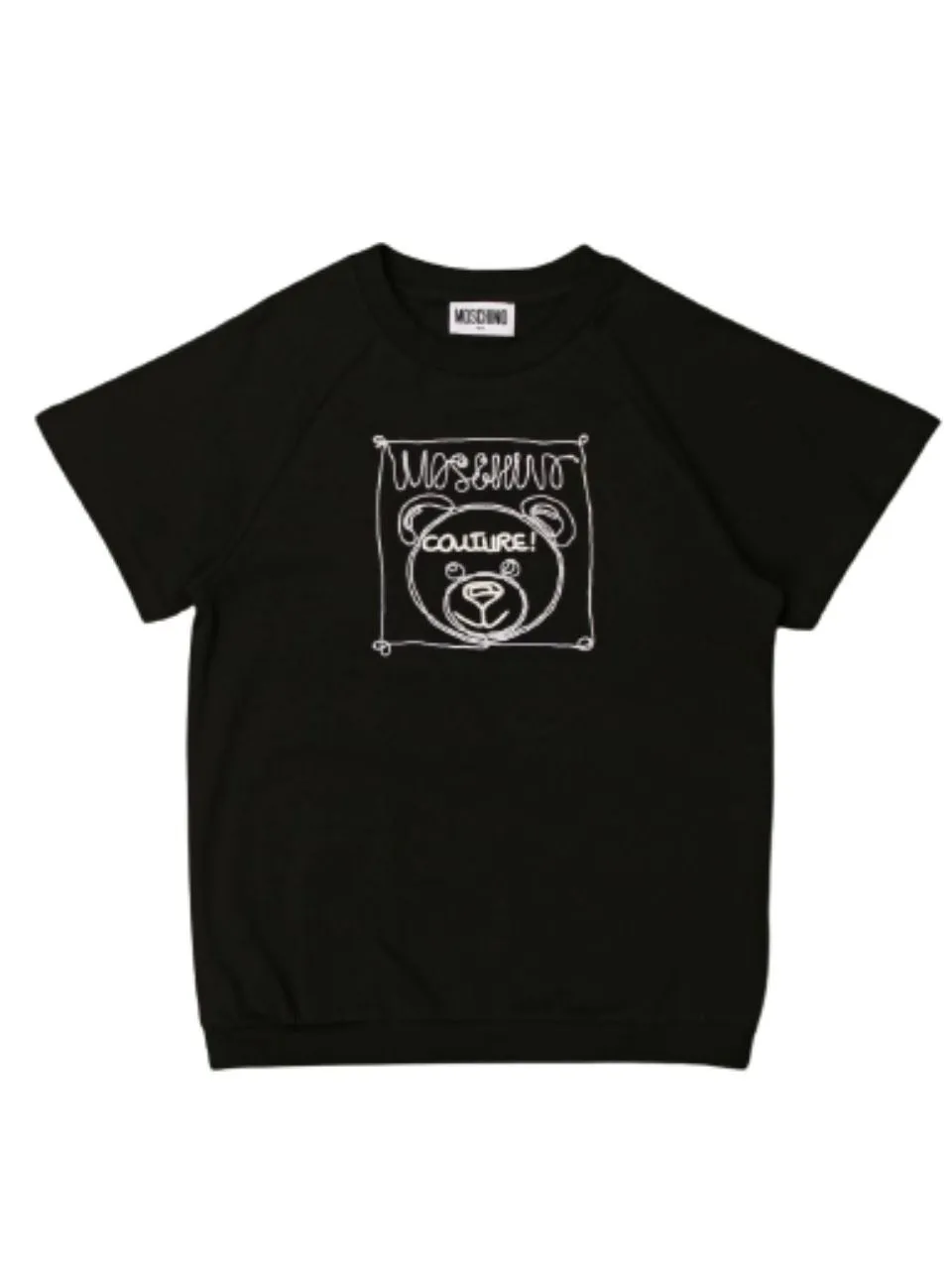 Moschino Kids Graphic Logo Embroidered T-Shirt