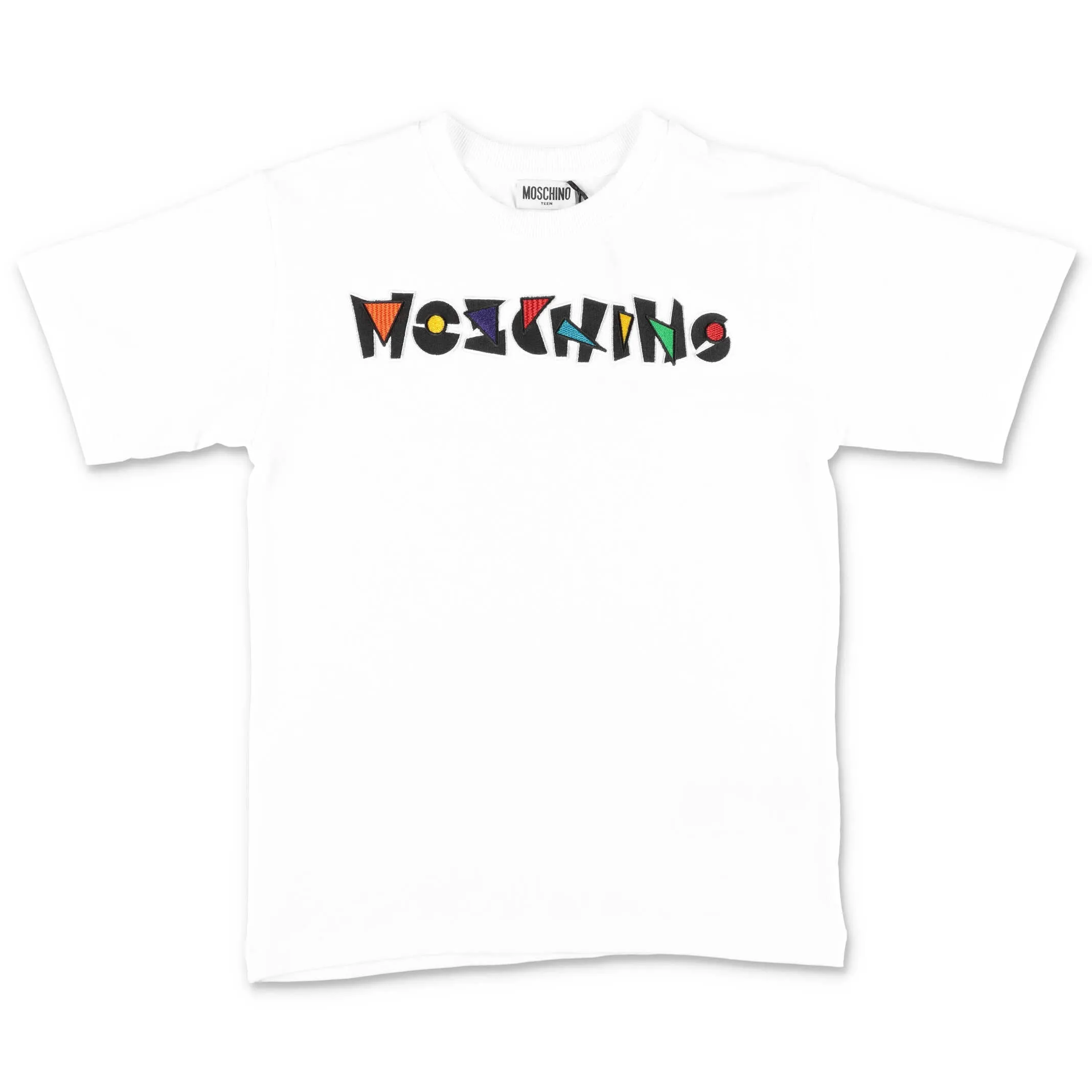 Moschino Kids Logo Embroidered T-Shirt