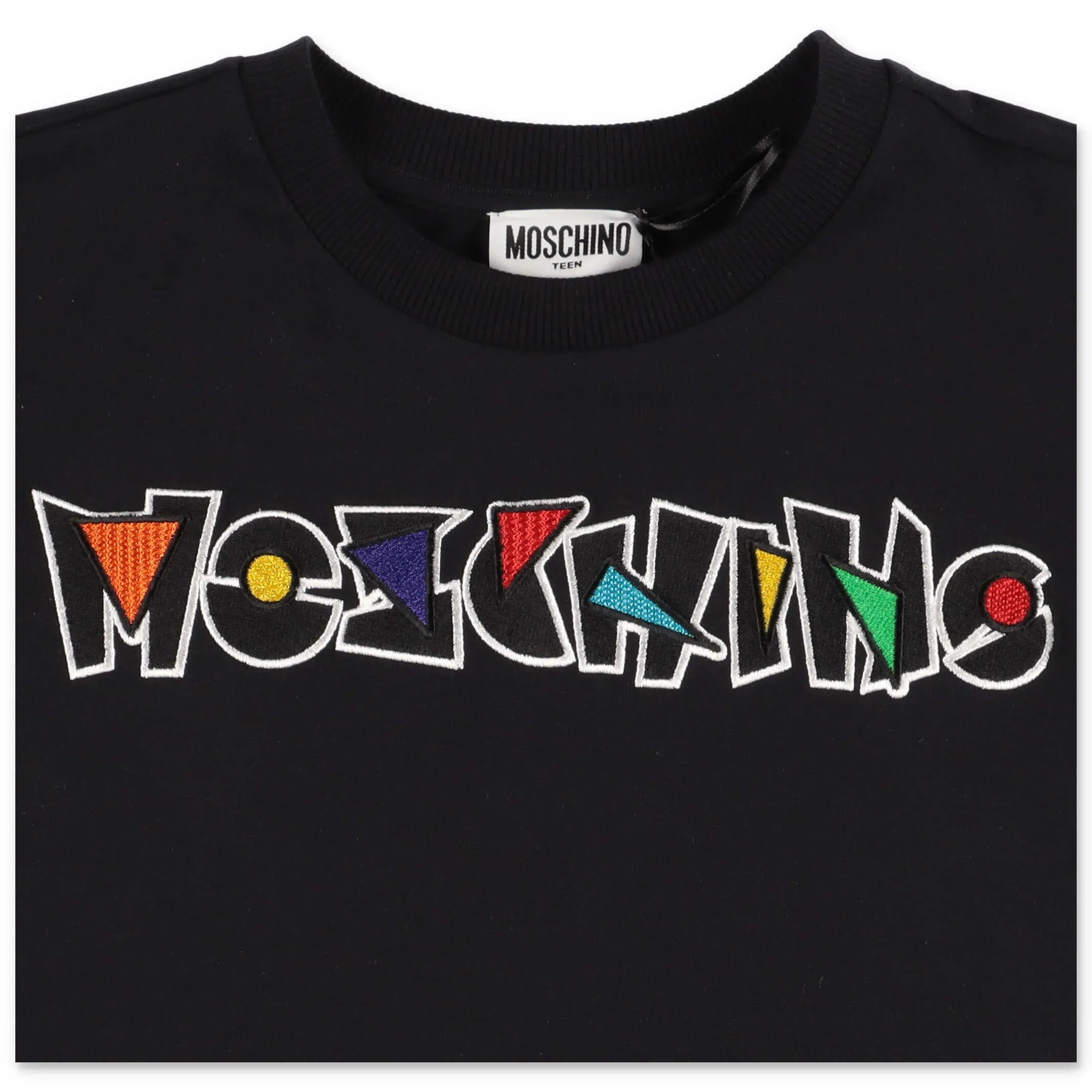 Moschino Kids Logo Embroidered T-Shirt