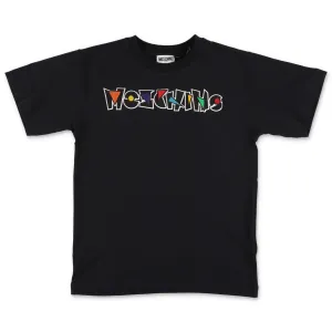 Moschino Kids Logo Embroidered T-Shirt