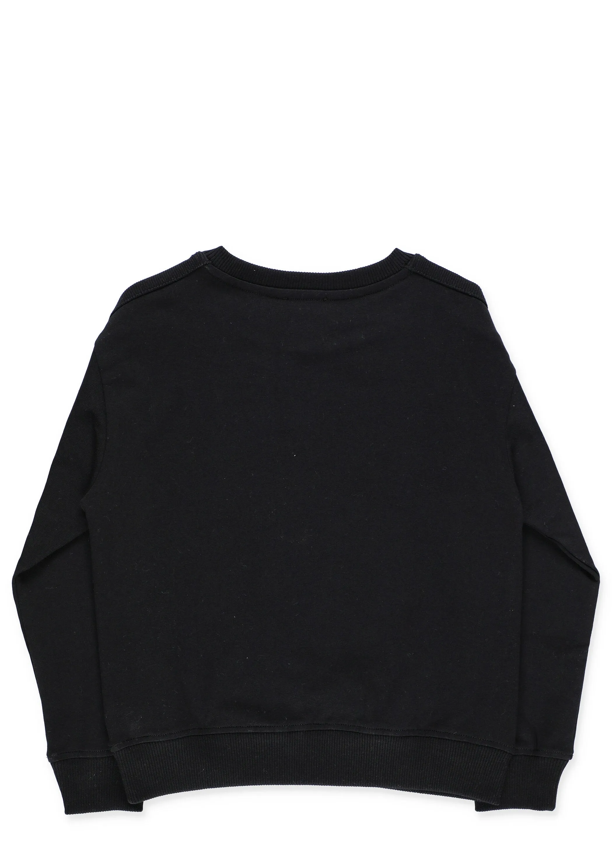 Moschino Kids Logo Print Crewneck Sweatshirt