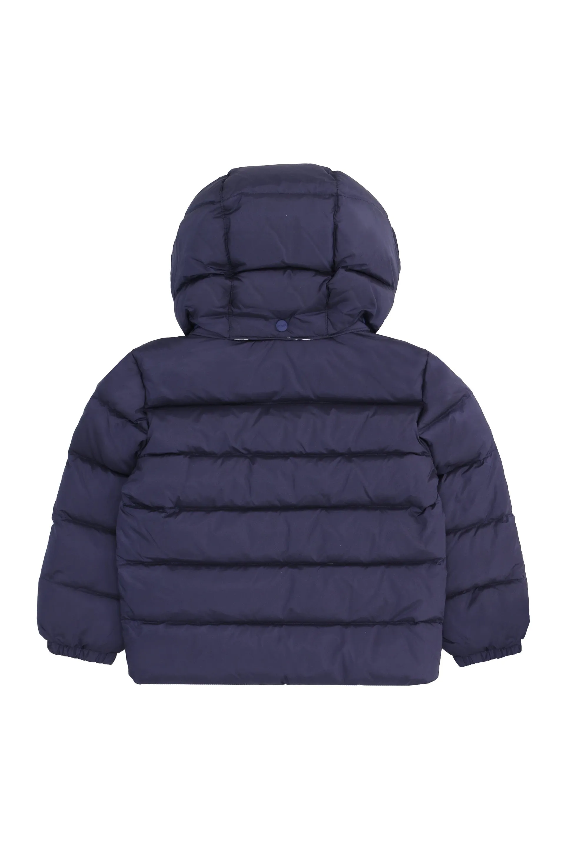 Moschino Kids Logo Print Hooded Jacket