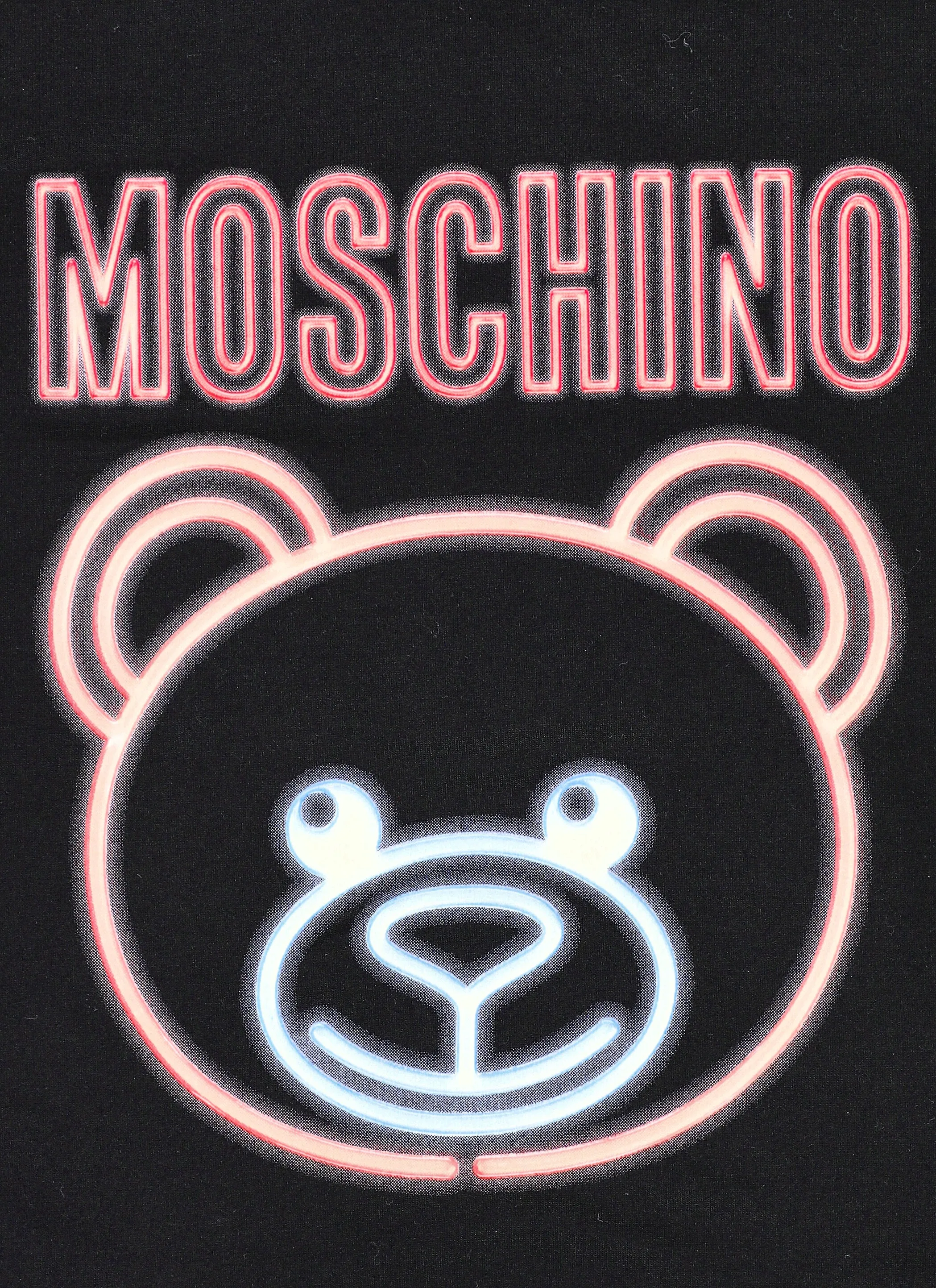 Moschino Kids Logo Print Teddy T-Shirt