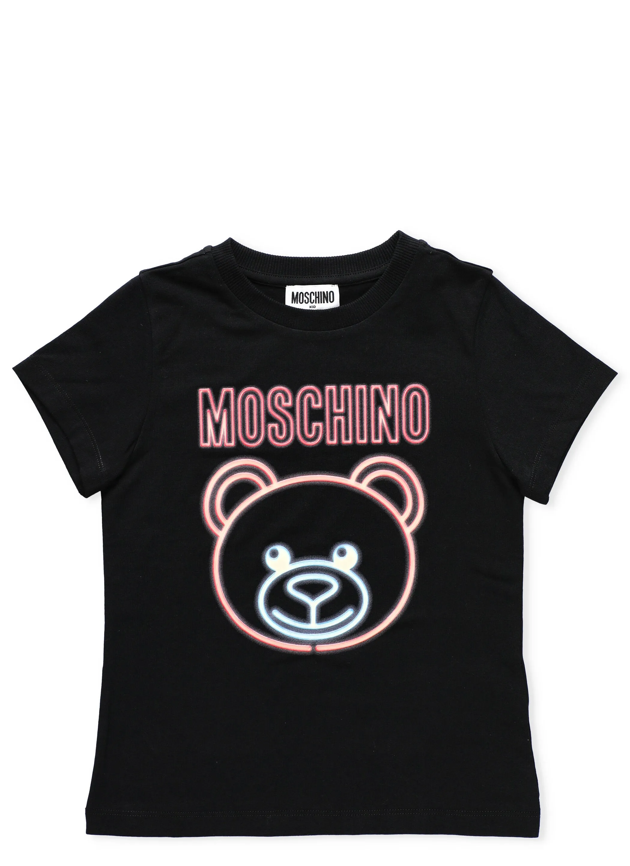 Moschino Kids Logo Print Teddy T-Shirt