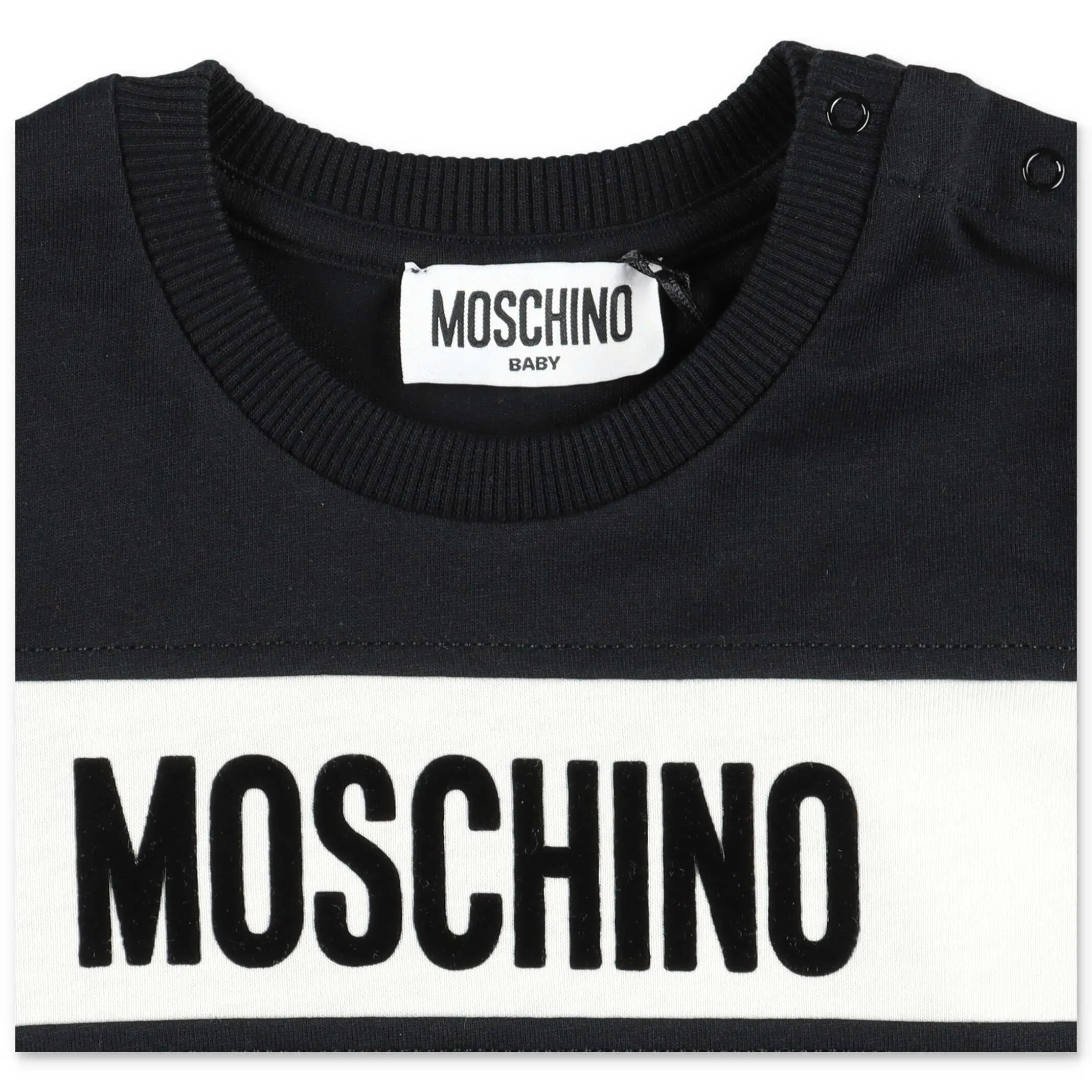 Moschino Kids Logo Printed Crewneck T-Shirt