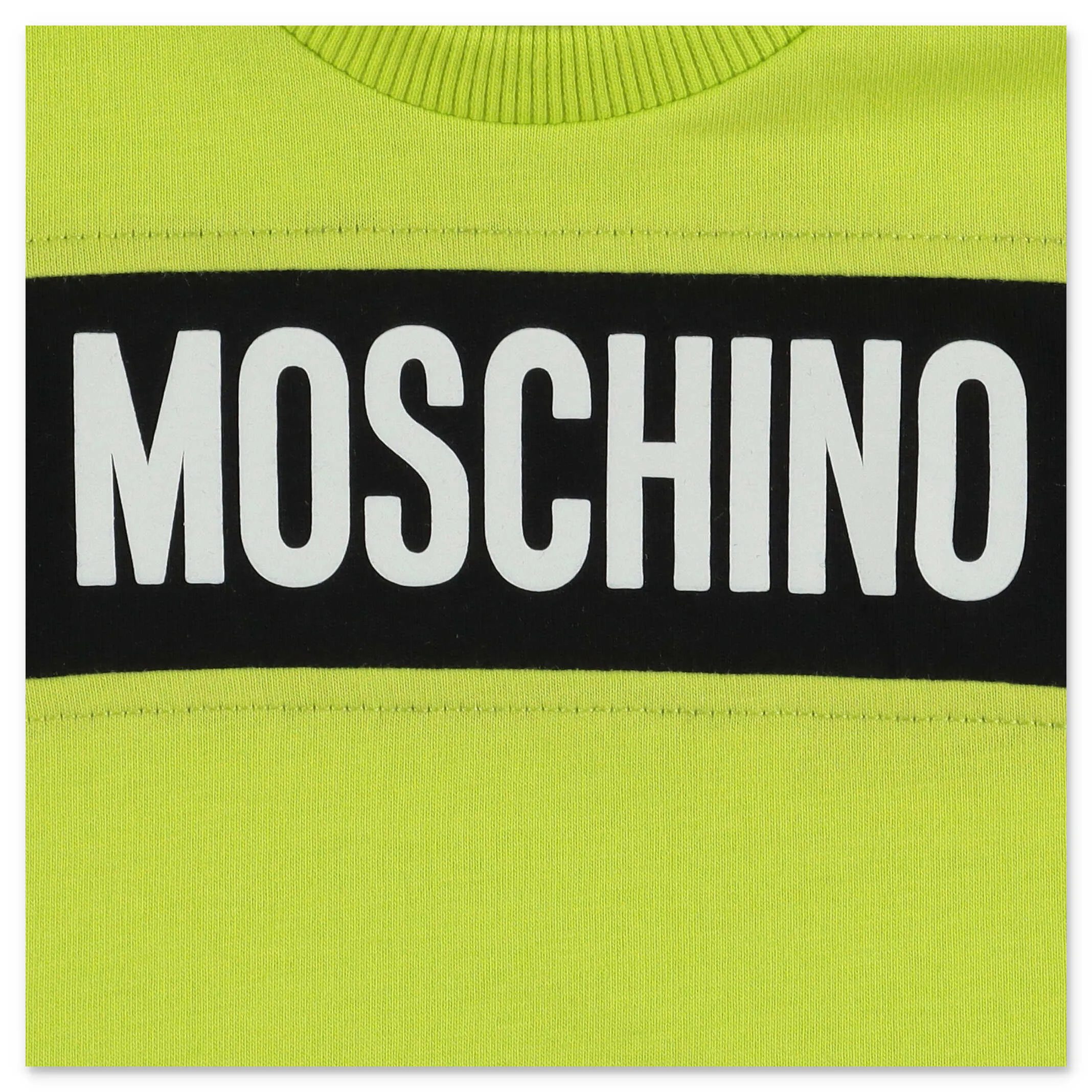 Moschino Kids Logo Printed Crewneck T-Shirt