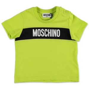 Moschino Kids Logo Printed Crewneck T-Shirt
