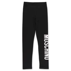Moschino Kids Logo Printed Leggings
