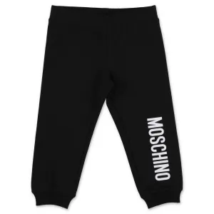 Moschino Kids Logo Printed Track Pants