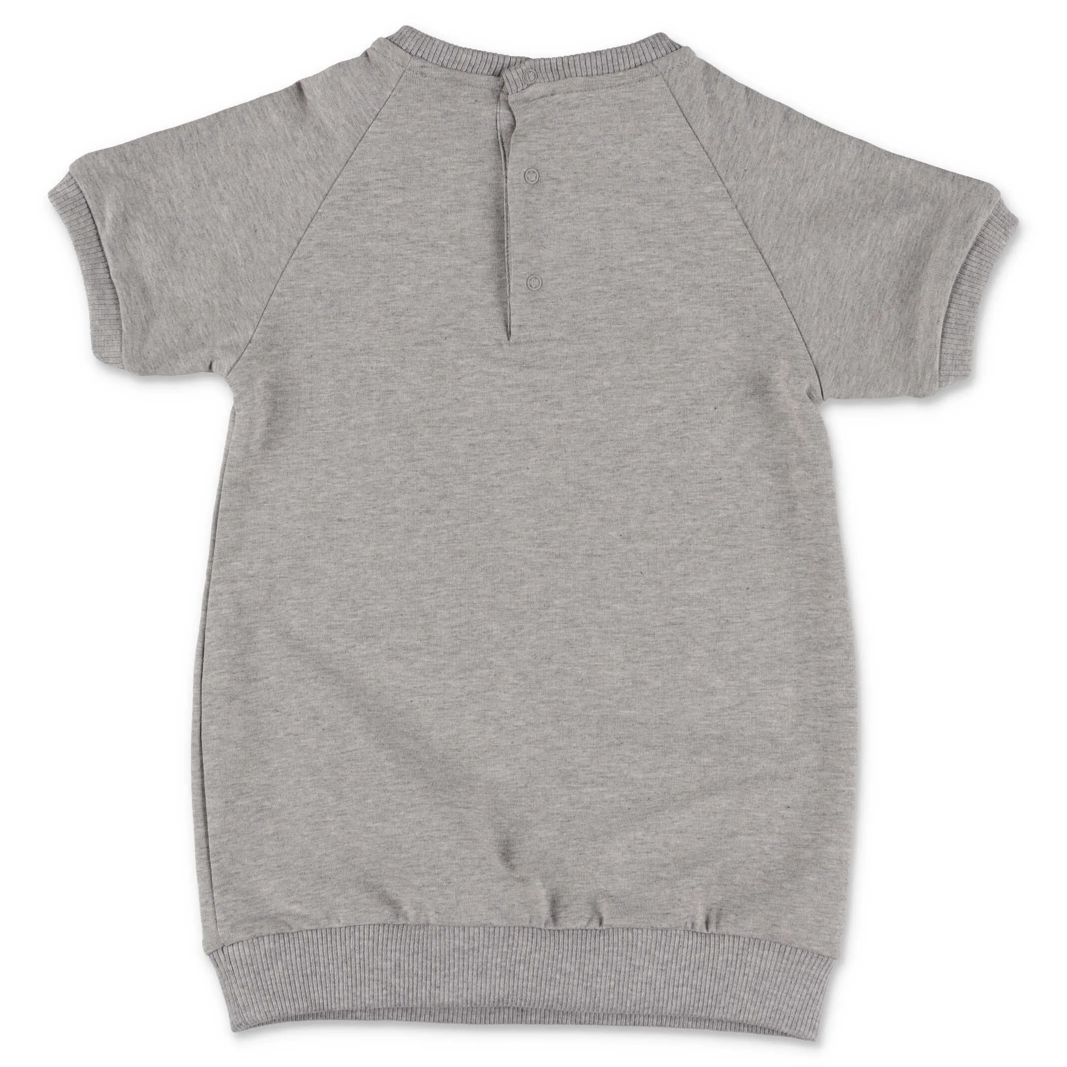 Moschino Kids Teddy Bear Embroidered Sweatshirt Dress