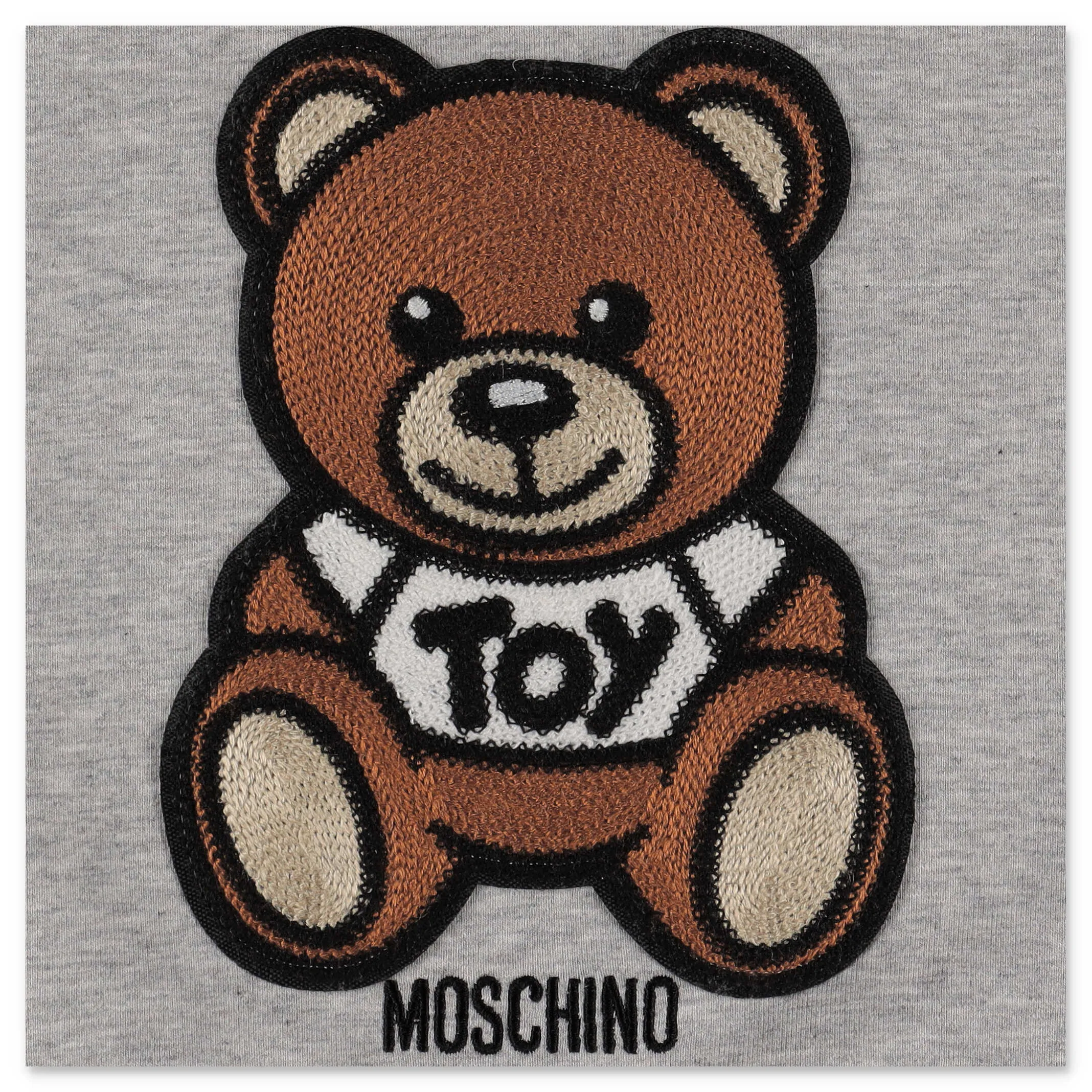 Moschino Kids Teddy Bear Embroidered Sweatshirt