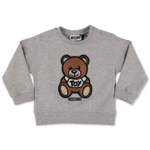 Moschino Kids Teddy Bear Embroidered Sweatshirt