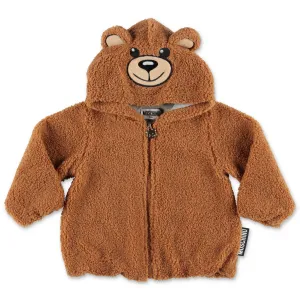 Moschino Kids Teddy Bear Hooded Jacket