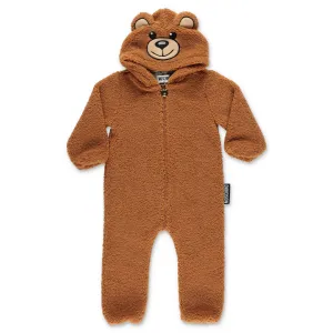 Moschino Kids Teddy Bear Hooded Onesie