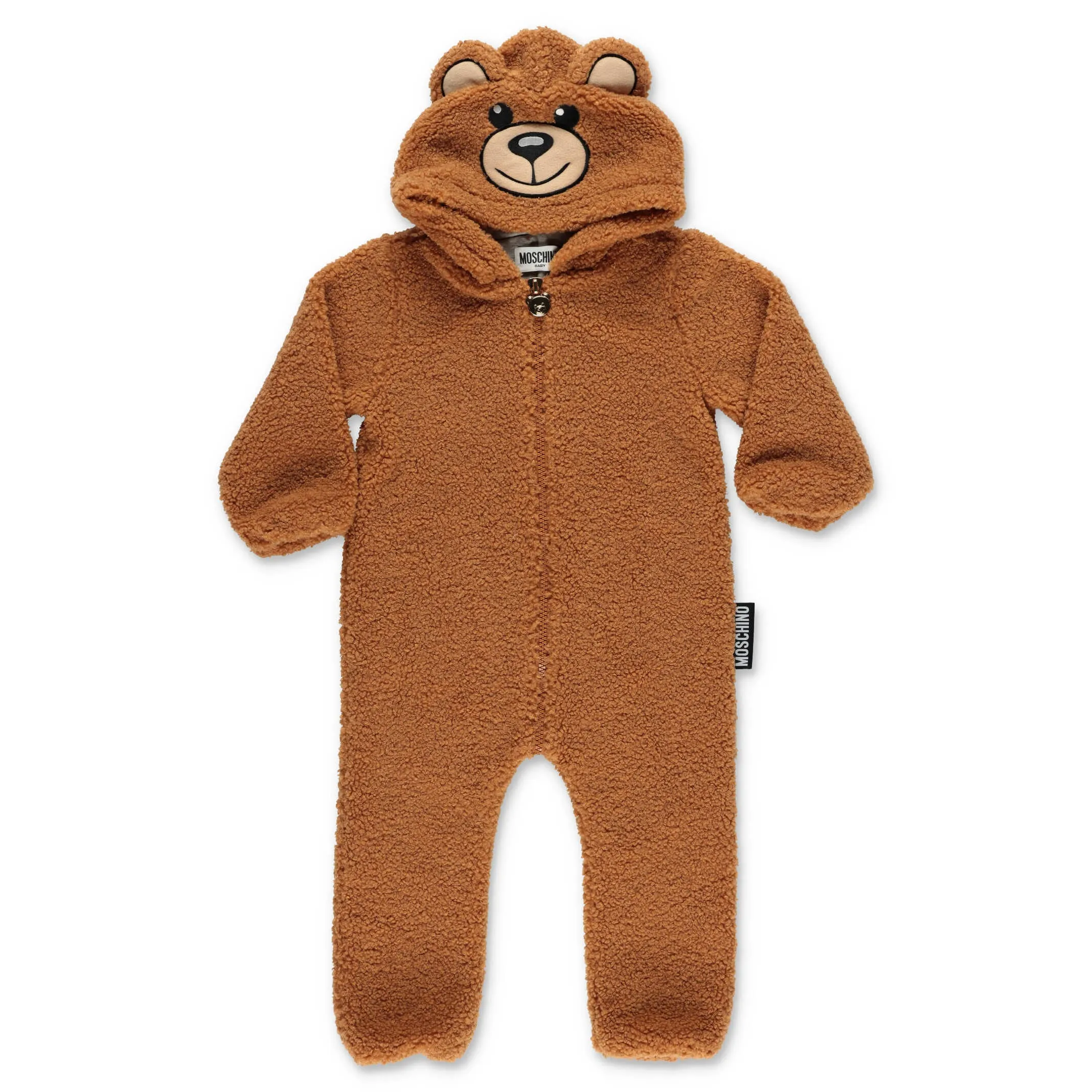 Moschino Kids Teddy Bear Hooded Onesie